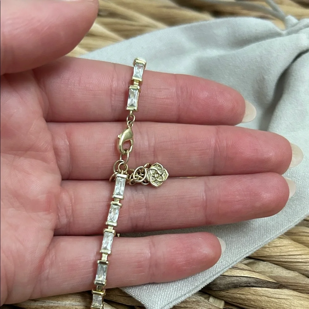 Kendra Scott Juliette Delicate Gold Bracelet - Picture 4 of 5